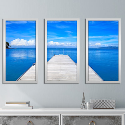 Monte Argentario, Porto Saint-Stefano - ensemble de 3 reproductions de photos sur acrylique