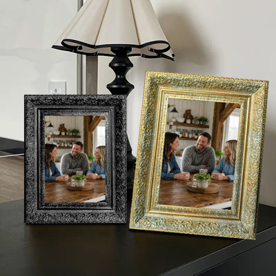Antique Gold 3 PCS Clean Line Picture Frame for 11" x 14" Photos and Gallery Wall Decor