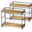 Ensemble de 2 tablettes de rangement pour salle de bain-1326837823