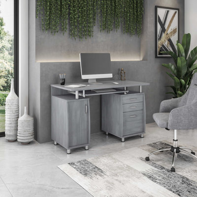 Bureau d'ordinateur avec rangement Techni Mobile