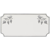 Camden Ivy 1-Line Wall Address Plaque