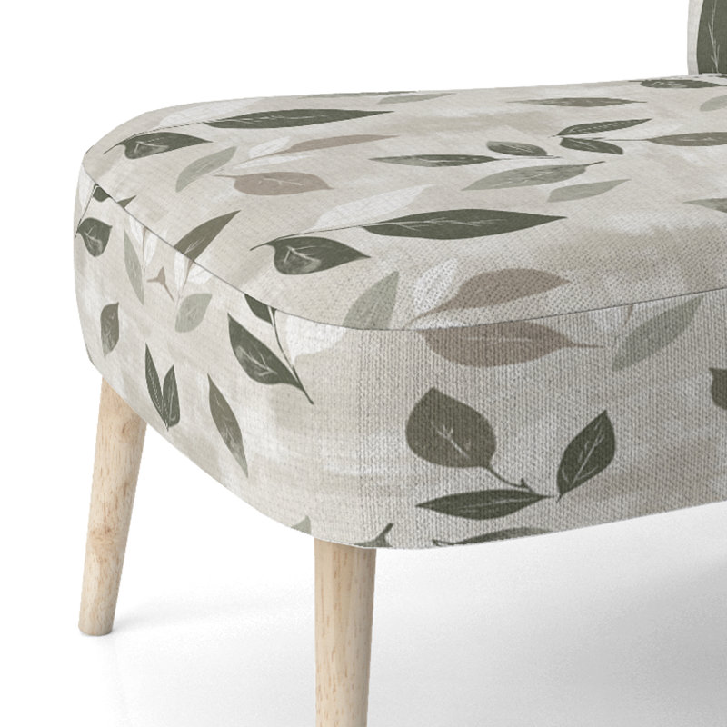 Chaise d'appoint floral Floral, Chaise d'appoint sans accoudoirs