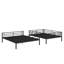 Lit double superposé au-dessus de grand lit double en métal-1043118123