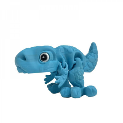 3D Printed Allosaurus Flexi Dinosaur Figurine
