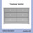 Crescent 6 Drawer Double Dresser-41175061