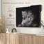 «Lion and Lioness Mates», reproduction sur toile-100689289
