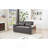 61.4" Pull-Out Sofa Bed Convertible Couch Loveseat Sofa Sleeper Sofa With Adjustable Backrest For Living Room-515734525
