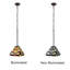 Annarosa 1 - Light Dark Brown Single Pendant