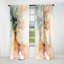Delicate Floral Impressions II - Rideau traditionnel - Velours obscurcissant - 1 panneau-107831460