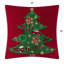 Housse de coussin décoratif de Noël 18 po x 18 po