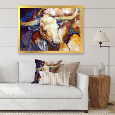 " Power Longhorn Abstract "