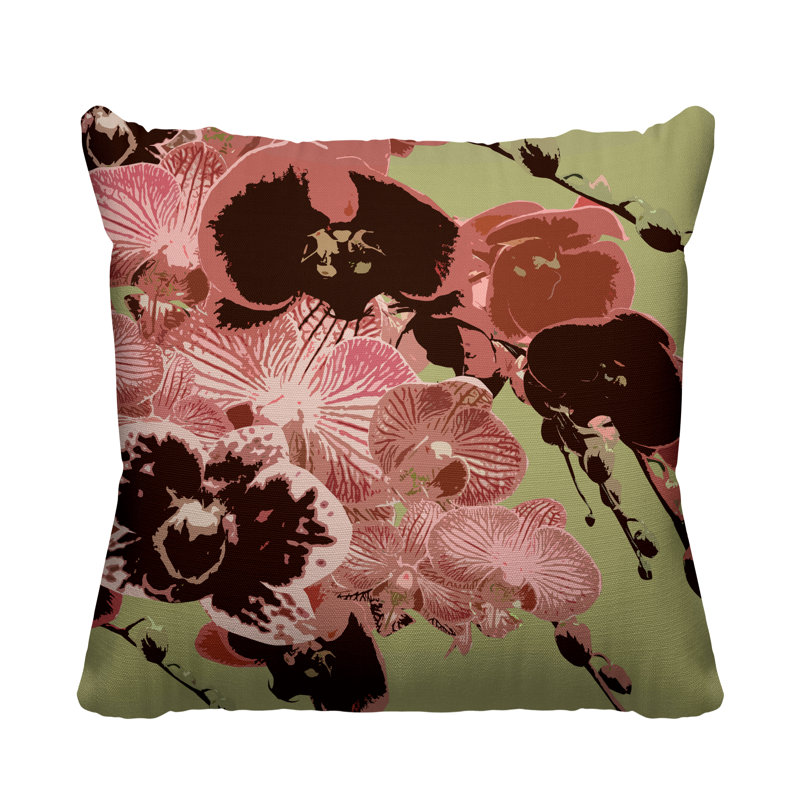 Housse et insert de coussin extérieur carré Barcley, H 17 po x l 17 po, Vert