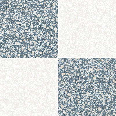 Carreau de sol en porcelaine mate 24 po x 24 po Terrazzo 2.0
