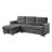 Dawnette Upholstered L-Shaped Sectional Reversible-1056775560