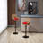 Danyu Swivel Upholstered Adjustable Height Counter Stool-2114069778