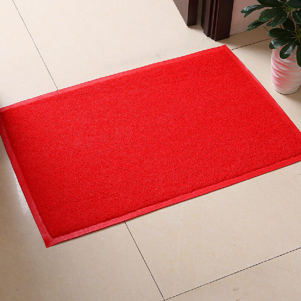 Non-Slip Outdoor Door Mat Latitude Run Mat Size: 31.49 W x 47.24 L, Color: Gray