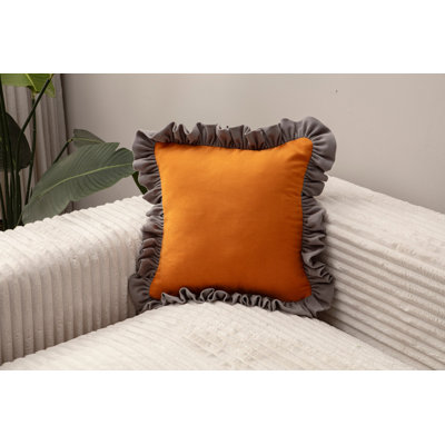 Premium Sea Green Cushion Cover (1 Piece), 16.9 x 16.9 inches | 100% Cotton Fabric & Yarn, Soft & Durable | Perfect for Home Decor, Living Room, and Bedroom | Stylish & Comfortable Accent for Any Space