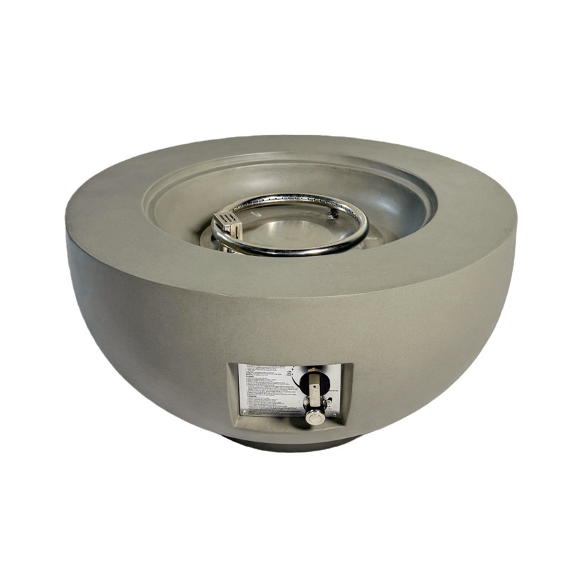 Anfet Round Propane Smokeless Outdoor Fire Pit 
