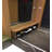 Rustic Pine Solid Wood Entryway Shoe Bench