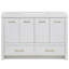 Ensemble de meuble-lavabo simple 49 po Blanche-539757771