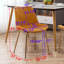 Chaise rembourrée en velours Jesamine-1697519386