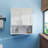 Bathroom Cabinet, Two-Door Wall Cabinet Bathroom Storage Cabinet For Bathroom