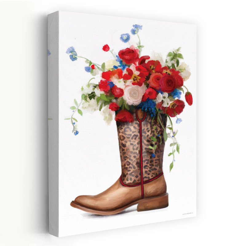 «Fourth of juillet Rodeo Queen - Contemporary Village Landscape Architecture Art», H 24 po x l 16 po