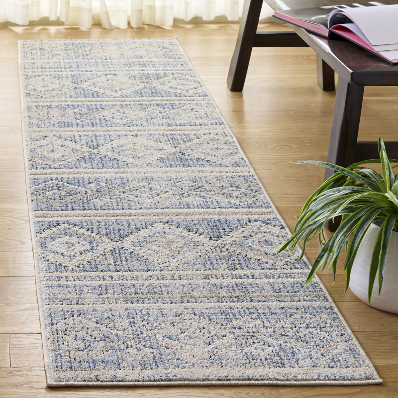 Grove 678 Performance Geometric Shapes Rug, Runner 2'2" x 8'
