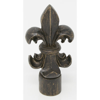 Aitkin Fleur de Lis Lamp Finial