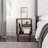 Warwick Geometric Open Bedside Nightstand End Table-1446408524