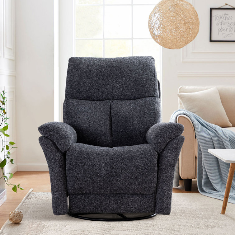 Recliner Chair Traditional Armchair Comfortable Push Manual
