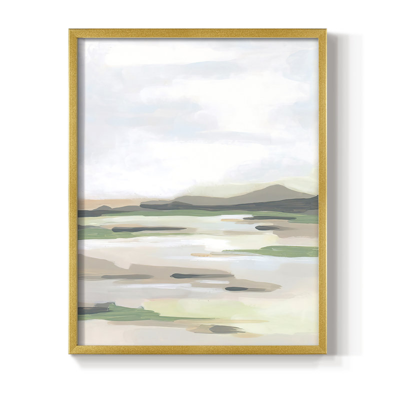 Reproduction encadrée Mesa Verde II - bois massif, H 14 po x l 11 po
