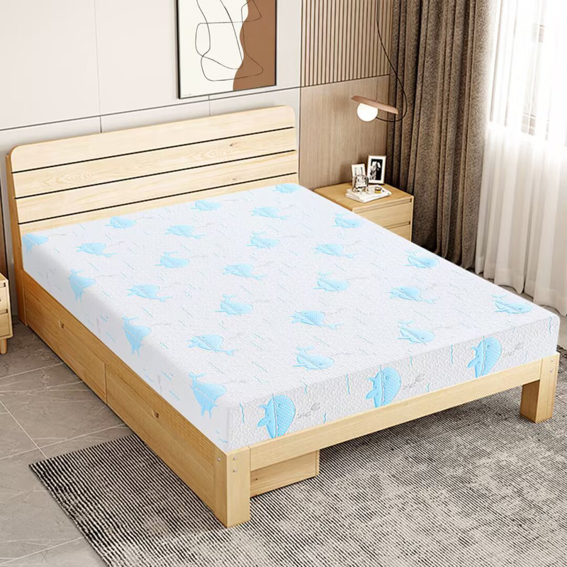 Matelas ferme en mousse viscoélastique imprégnée de gel, 6", Full