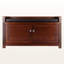 Banc de rangement 2 pièces avec compartiment de rangement brun Brock, H 21,45 po x l 39,57 po x P 15,21 po Brock