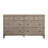 Danar 8-Drawer Transitional Dresser In Gray Oak