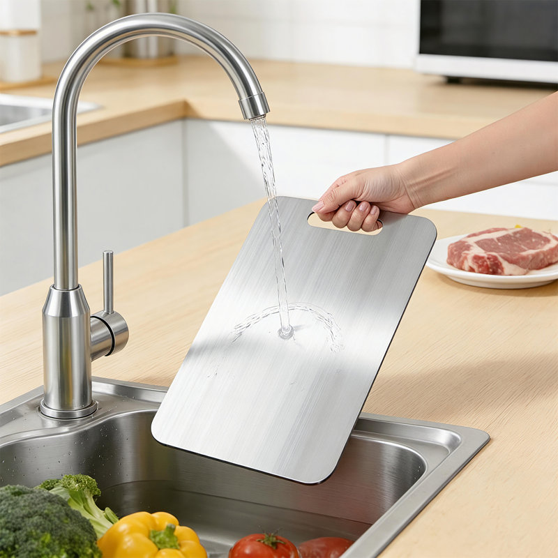Pure Titanium Cutting Board, 18.1" x 11.8"