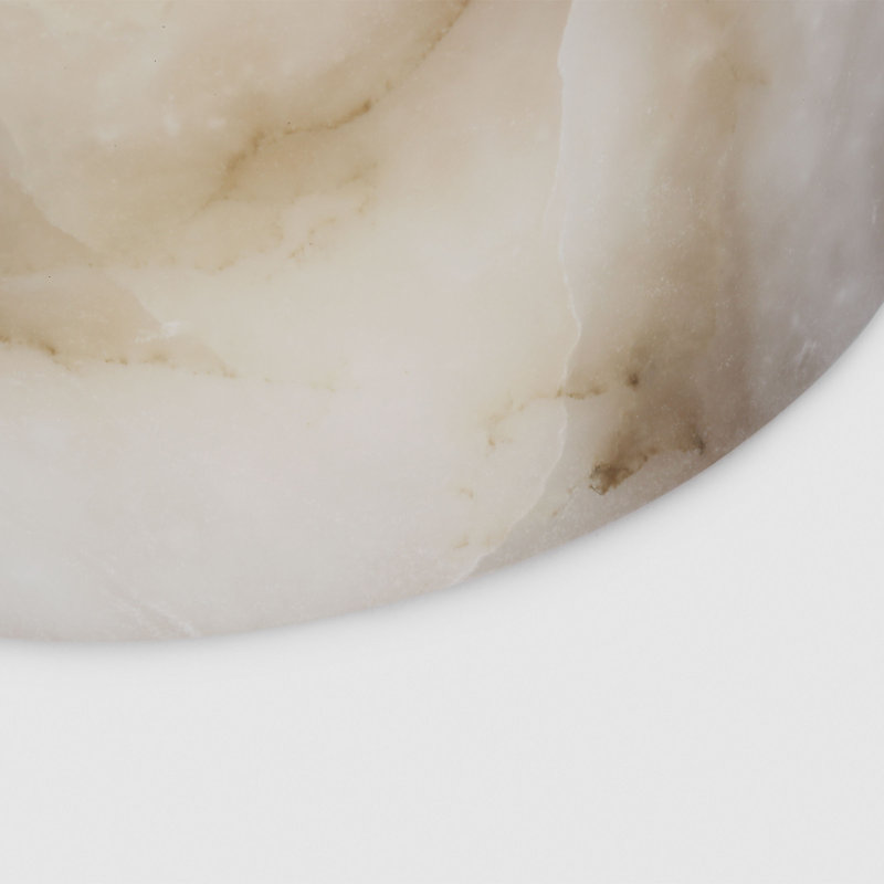 Caspe Alabaster 7 Rechargeable Table Lamp