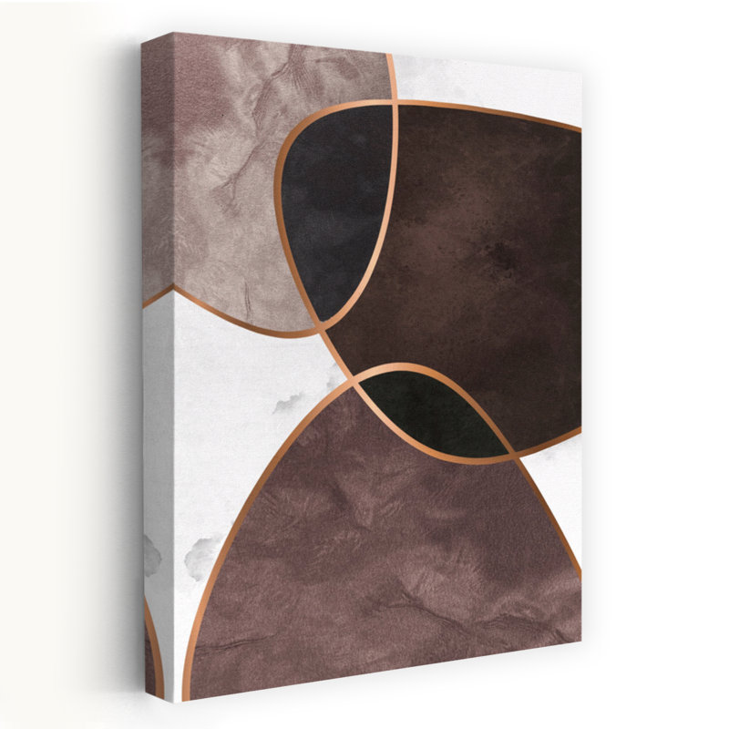 Velvet Shapes 4, art contemporain abstrait, 36" H x 24" W