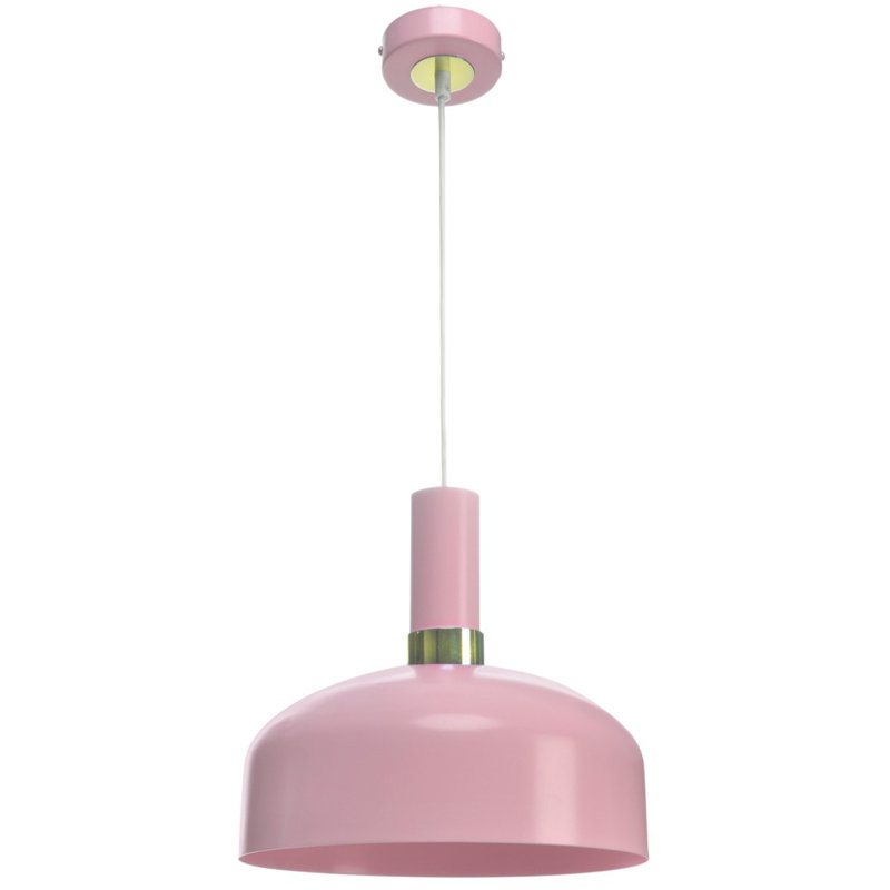 Malmo 1 - Light Dome Pendant, Pink
