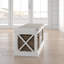 Banc de rangement en bois massif Lowell