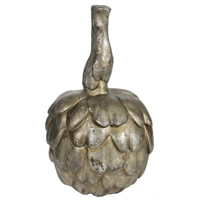 Auriana Artichoke Antique Silver Sculpture