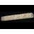 4-Light Chrome Wall Sconce With Clear Crystal Accents