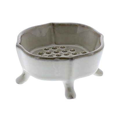 Plat à savon en céramique Backman