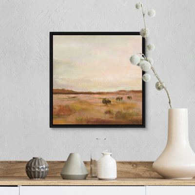 " Buffalo Under Big Sky Warm "