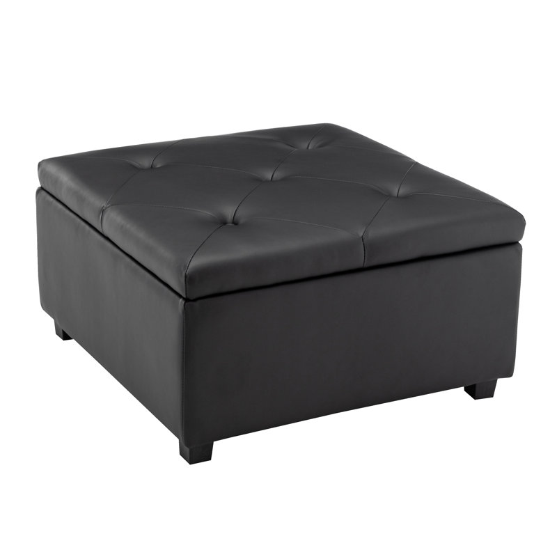 Repose-pieds Hokku Designs Shaylynne, Noir, noir, noir, noir