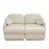 Chenille crème beige