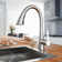 ZEDRA Single-Handle Pull Down Triple Spray Bar Faucet 1.75 GPM
