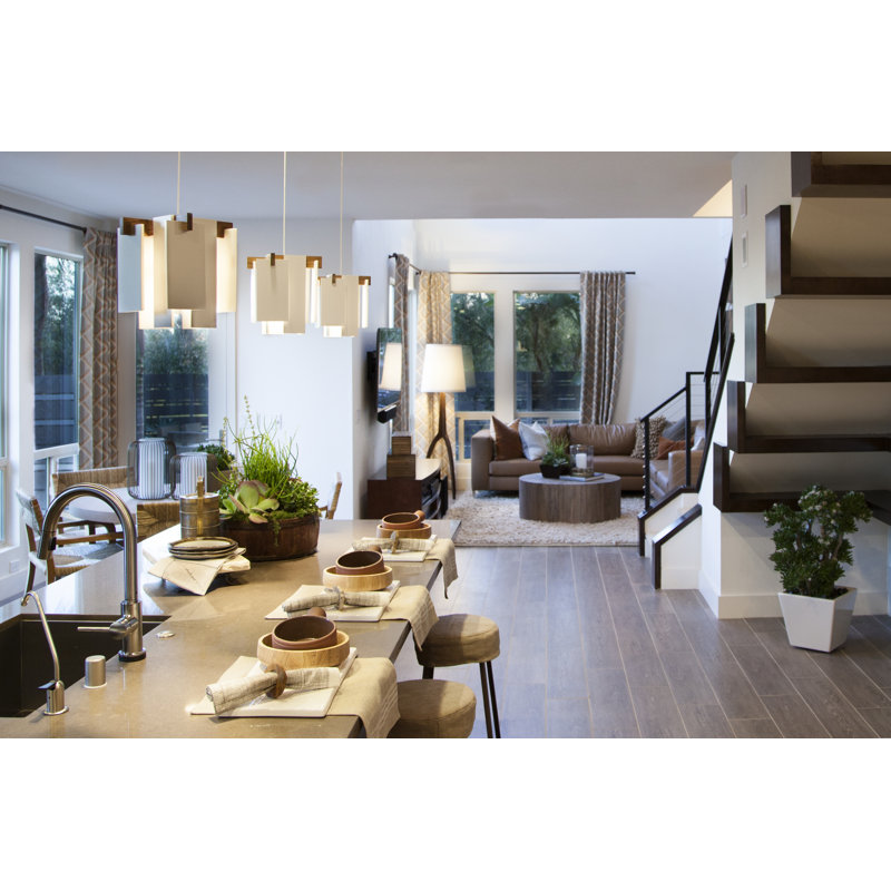 Salix 1 - Light LED Pendant, Dry