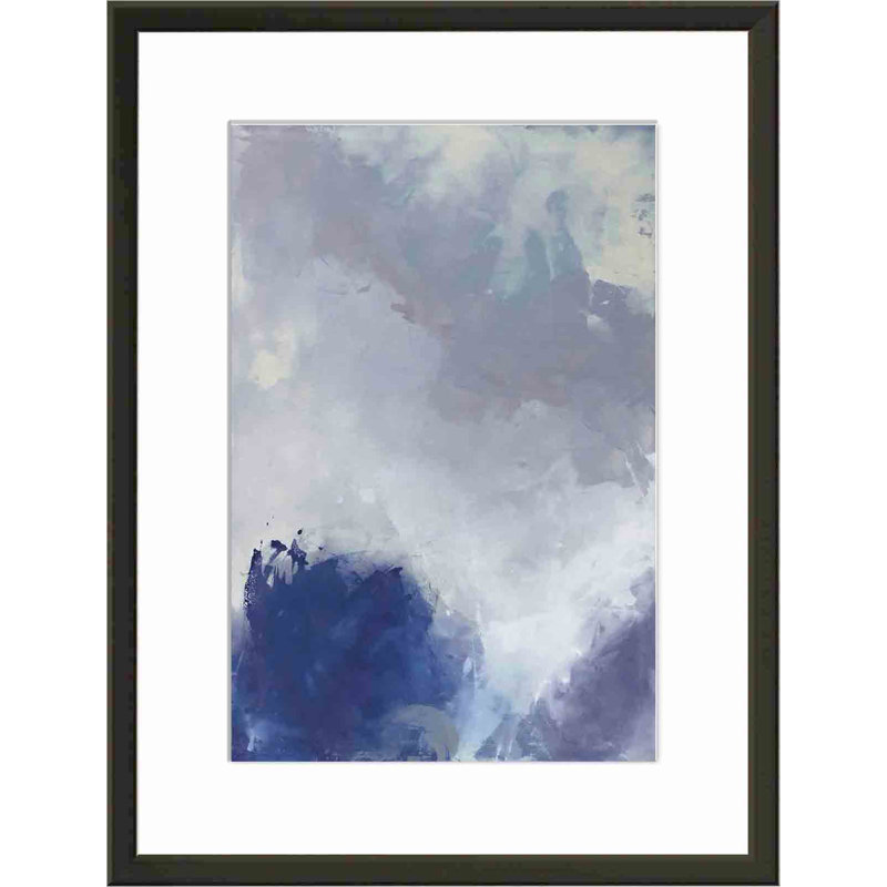 Peinture Sugar Plum Dust I par Julia Contacessi - peinture encadrée, Noir, H 12 po x l 12 po