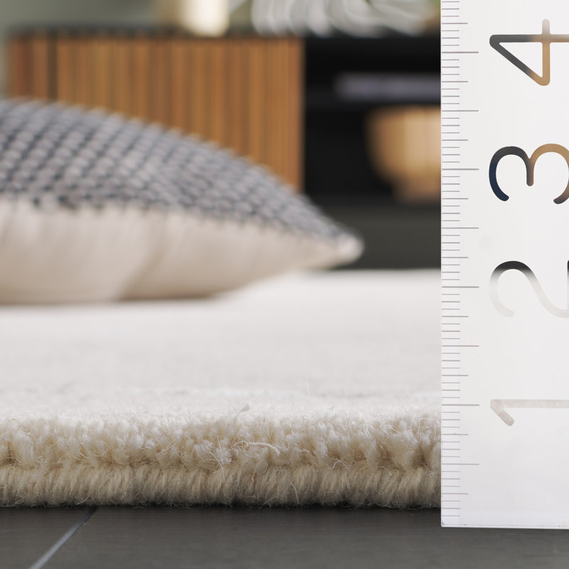 Nouveauté 157 laine 95% touffetée à la main; Tapis abstrait 5% viscose, Novateur 8 pi x 10 pi